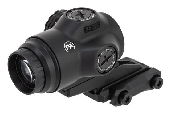 Primary Arms SLx 3X MicroPrism scope with ACSS Raptor 5Yreticle and lightweight map.